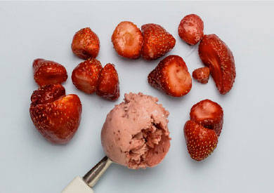 strawberry ice cream
