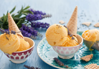 stonefruit ice cream